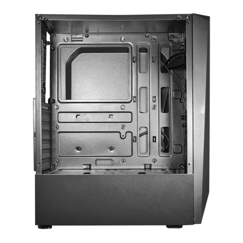 Gabinete Gamer K-Mex CG-02W5 Demon I, Mid-Tower, Lateral de Vidro, Preto, CG02W5RH001CB0X