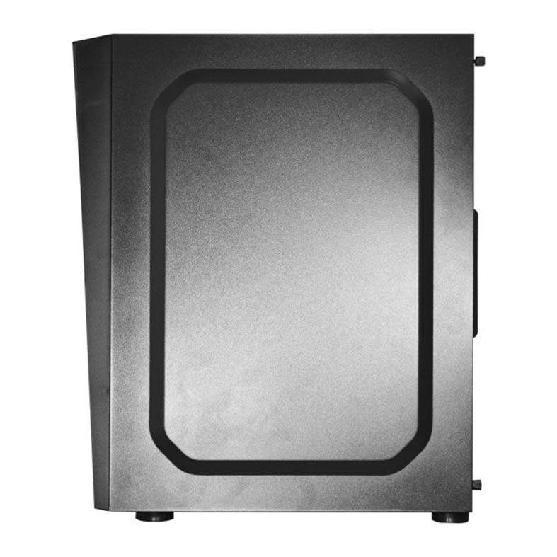 Gabinete Gamer K-Mex CG-02W5 Demon I, Mid-Tower, Lateral de Vidro, Preto, CG02W5RH001CB0X