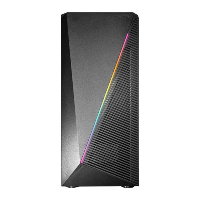 Gabinete Gamer K-Mex CG-02W5 Demon I, Mid-Tower, Lateral de Vidro, Preto, CG02W5RH001CB0X