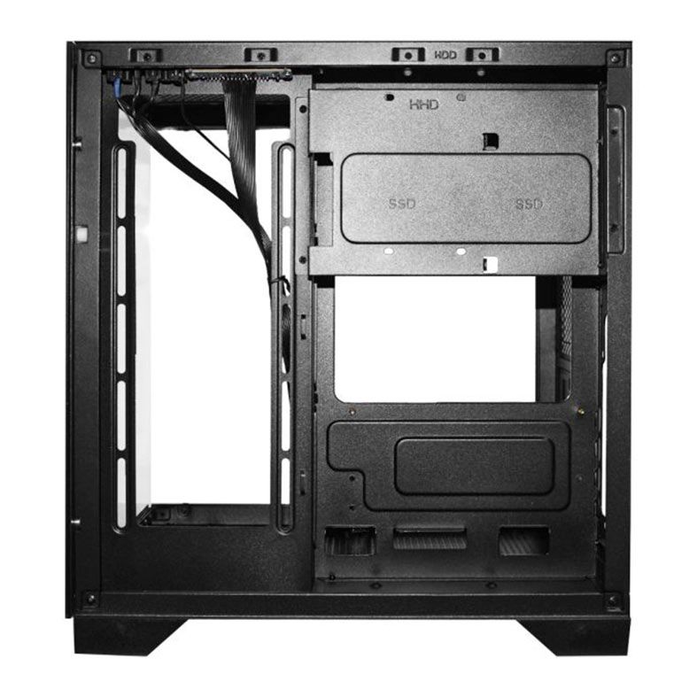 Gabinete Gamer K-Mex CG-0524, Mid-Tower, Lateral de Vidro, Preto, CG0524RH001CB0X