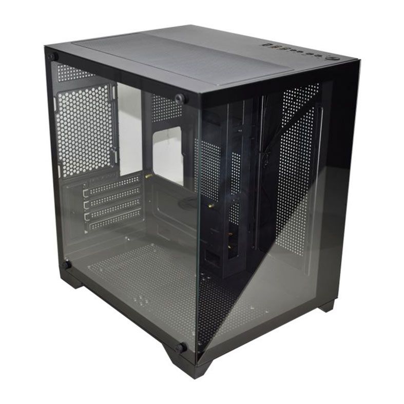 Gabinete Gamer K-Mex CG-0524, Mid-Tower, Lateral de Vidro, Preto, CG0524RH001CB0X