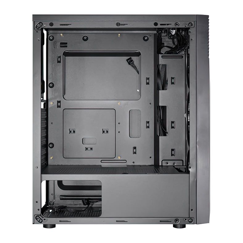 Gabinete Gamer K-MEX CG-xxAA, RGB, Mid-Tower, Lateral de Vidro, Preto, CG10AARH001CB0X