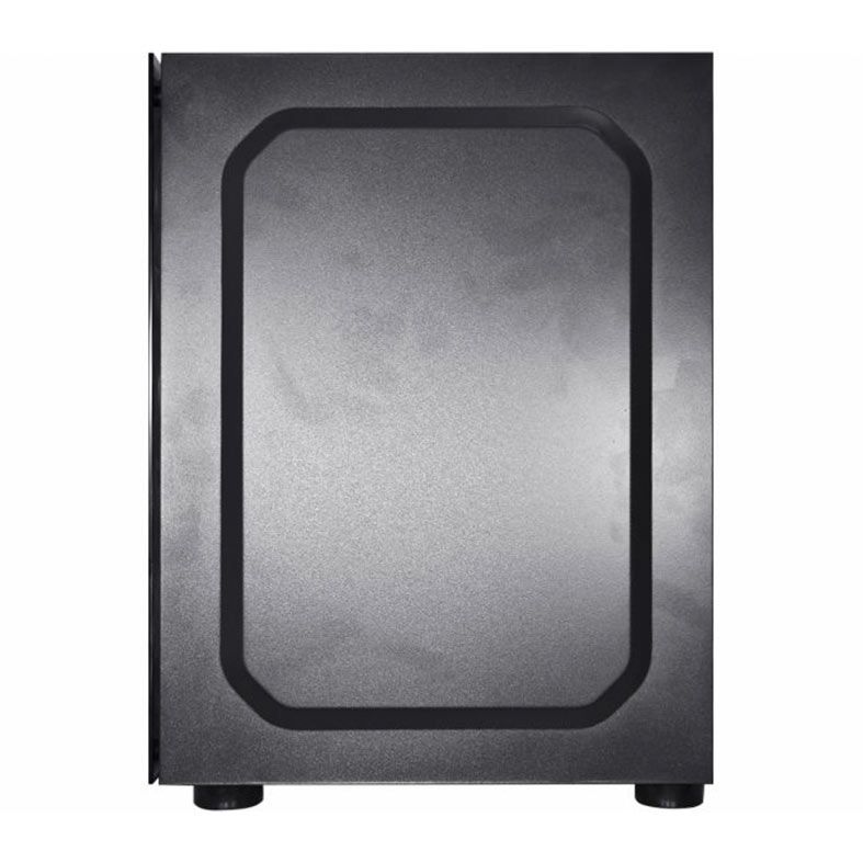 Gabinete Gamer K-MEX CG-10W5, RGB, Mid-Tower, Lateral De Vidro, Com 3 Fans, Preto, CG10W5RH001CB0X