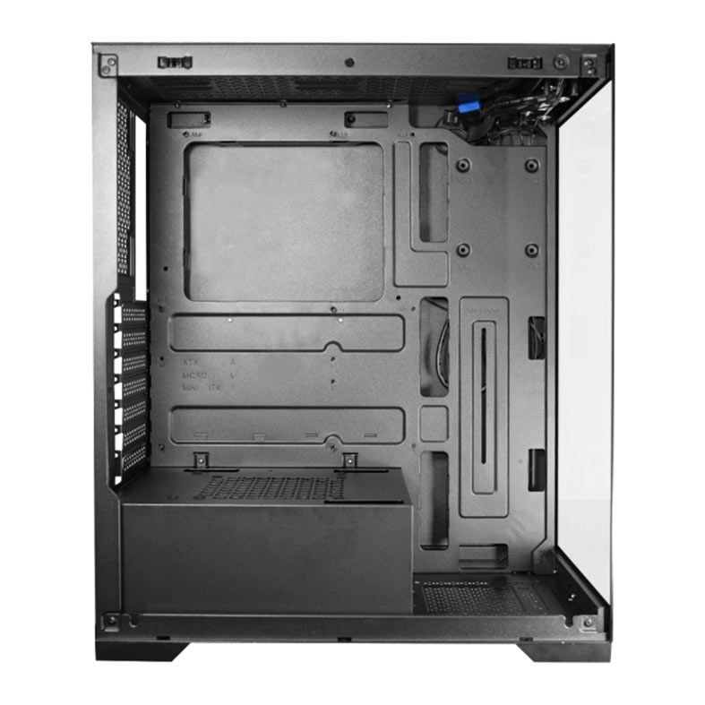 Gabinete Gamer Kmex Gaming Master Aquario Poseidon CG-11G4, Mid-Tower, Lateral Vidro, Preto, CG11G4RH0010B0X