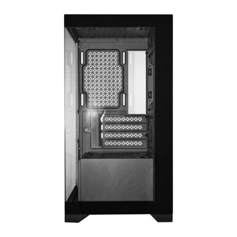 Gabinete Gamer K-MEX CG-12H5 Aquario Poseidon, Mid-Tower, Lateral de Vidrol, Preto, CG12H5RH0010B0X