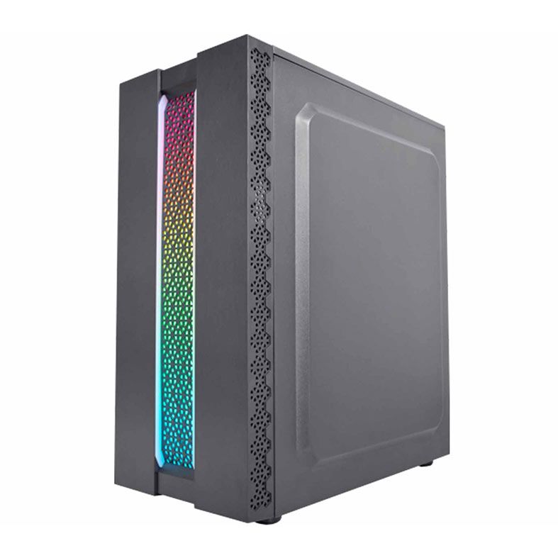 Gabinete Gamer K-Mex CG-42TP, RGB, Mid-Tower, Lateral de Acrilico, Preto, CG42TPRH001CB0X