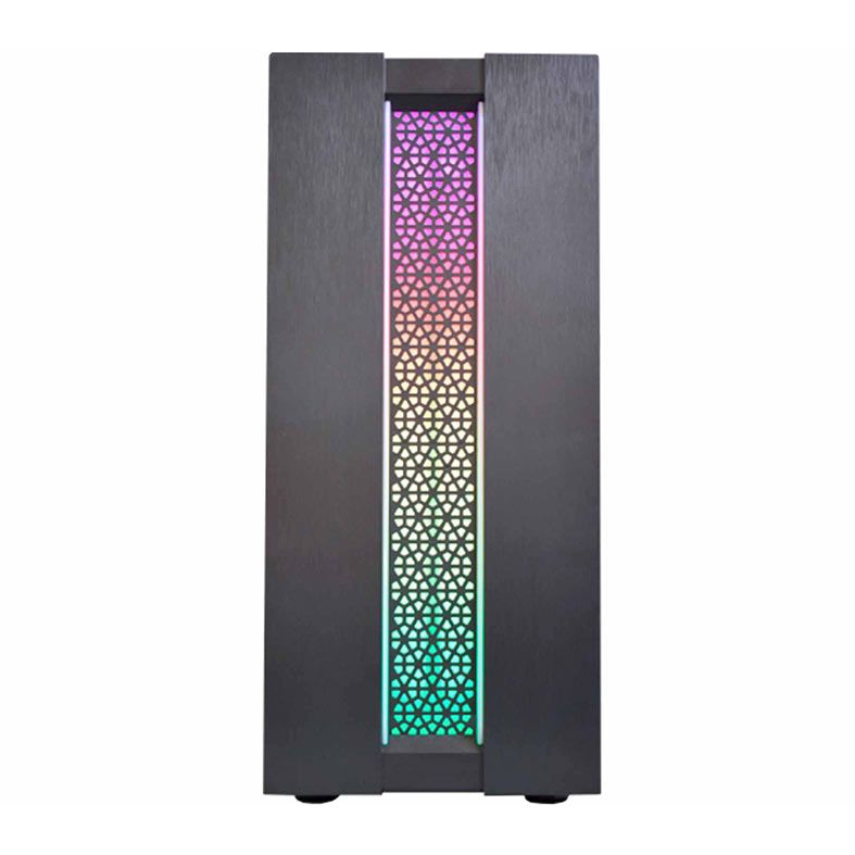Gabinete Gamer K-Mex CG-42TP, RGB, Mid-Tower, Lateral de Acrilico, Preto, CG42TPRH001CB0X