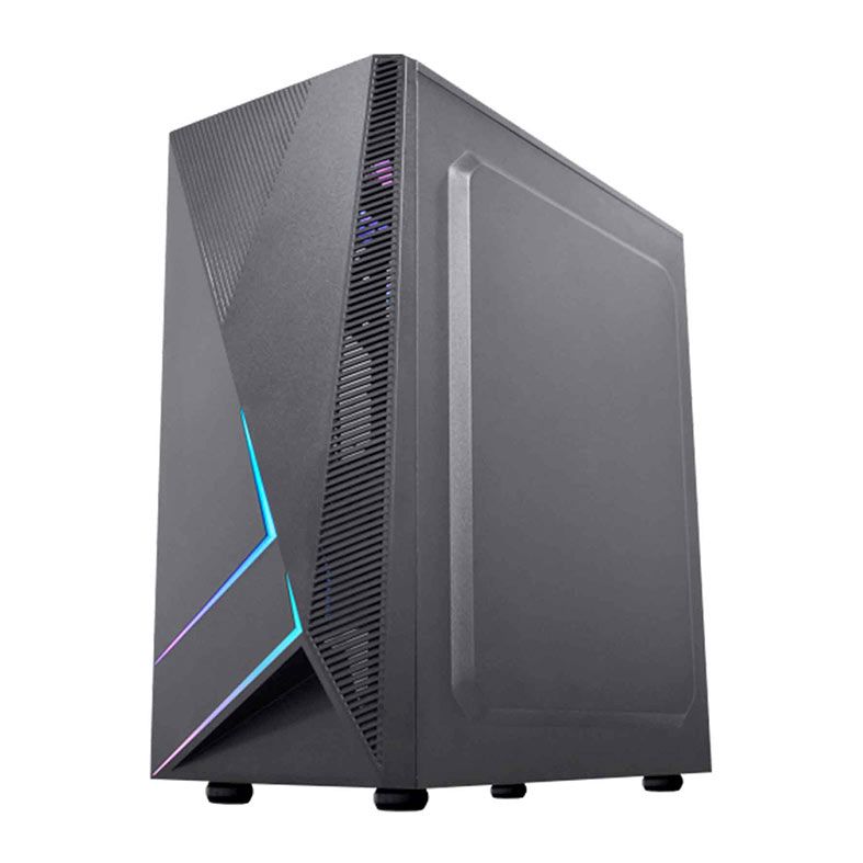 Gabinete Gamer K-MEX CG-xxTP, RGB, Mid-Tower, Lateral de Acrilico, Preto, CG45TPRH001CB0X