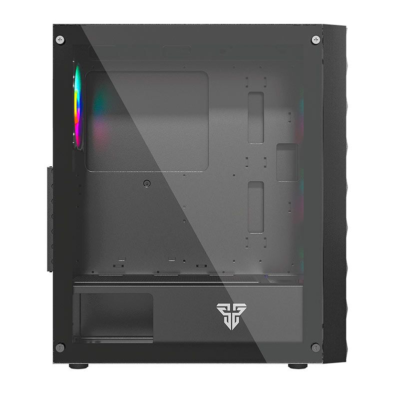Gabinete Gamer Fantech Aero 2 CG83, Mid-Tower, Lateral de Vidro, Com 4 Fans, Preto, CG83-BK