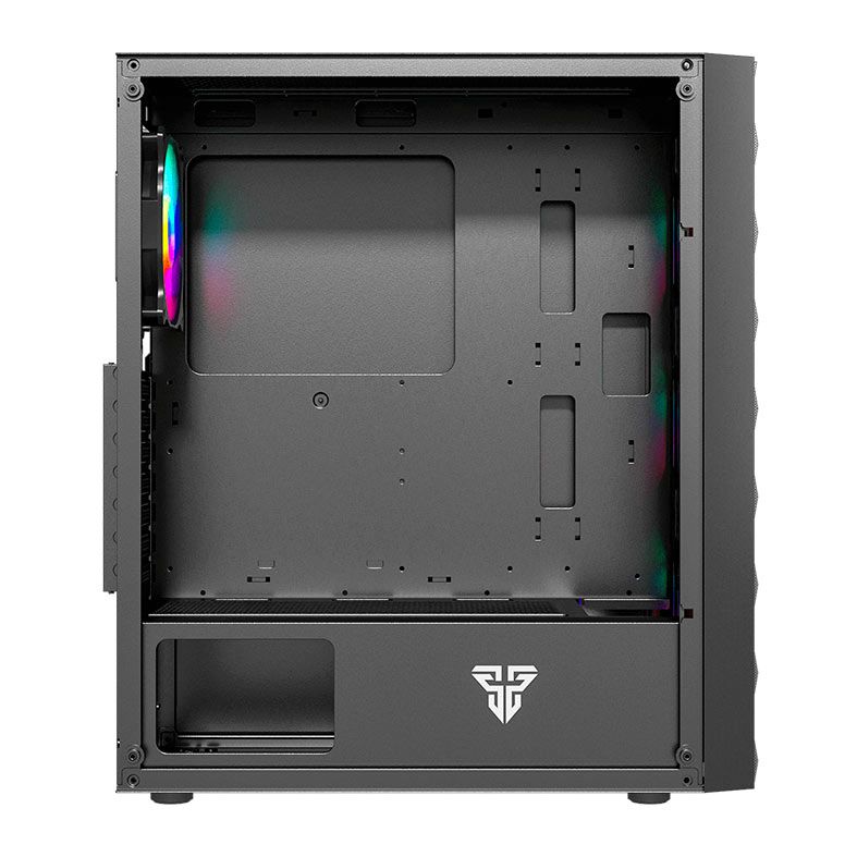 Gabinete Gamer Fantech Aero 2 CG83, Mid-Tower, Lateral de Vidro, Com 4 Fans, Preto, CG83-BK
