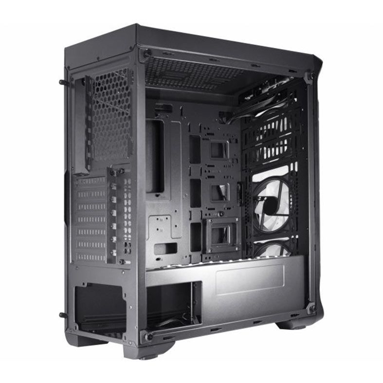 Gabinete Gamer K-MEX CG-A1B1, Mid-Tower, Lateral de Acrilico, Com 3 Fans, Preto, CGA1B1RH001CB0X