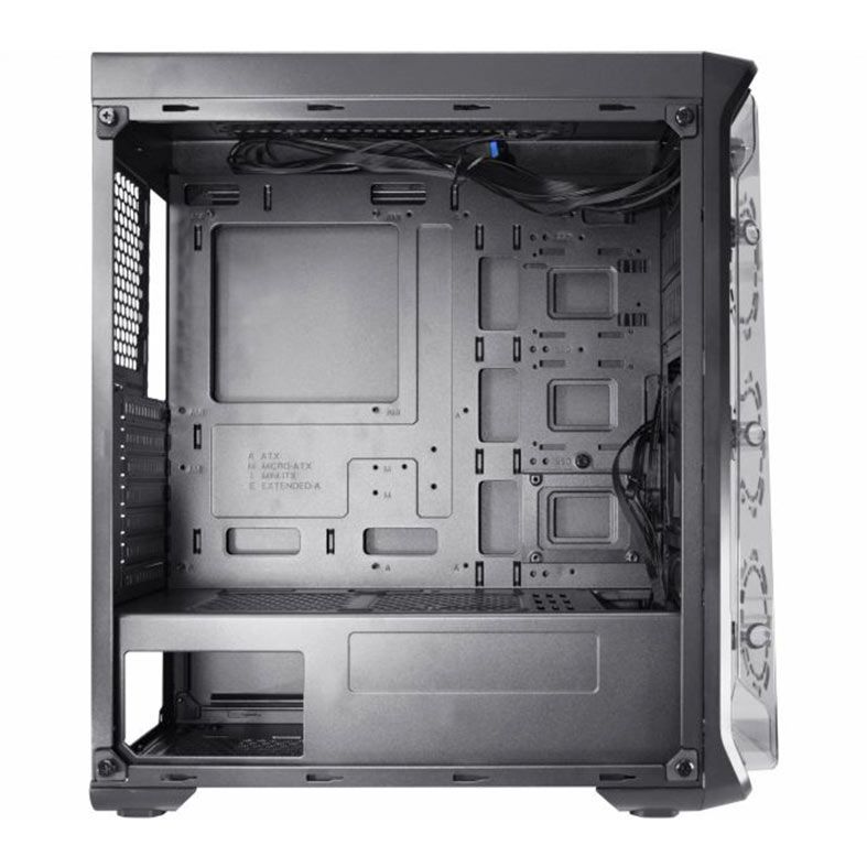 Gabinete Gamer K-MEX CG-A1B1, Mid-Tower, Lateral de Acrilico, Com 3 Fans, Preto, CGA1B1RH001CB0X