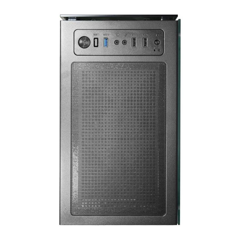 Gabinete Gamer K-MEX Divinus CG-CL10, ARGB, Mid-Tower, Lateral De Vidro, Com 3 Fans, Preto, CGCL10RH001CB0X