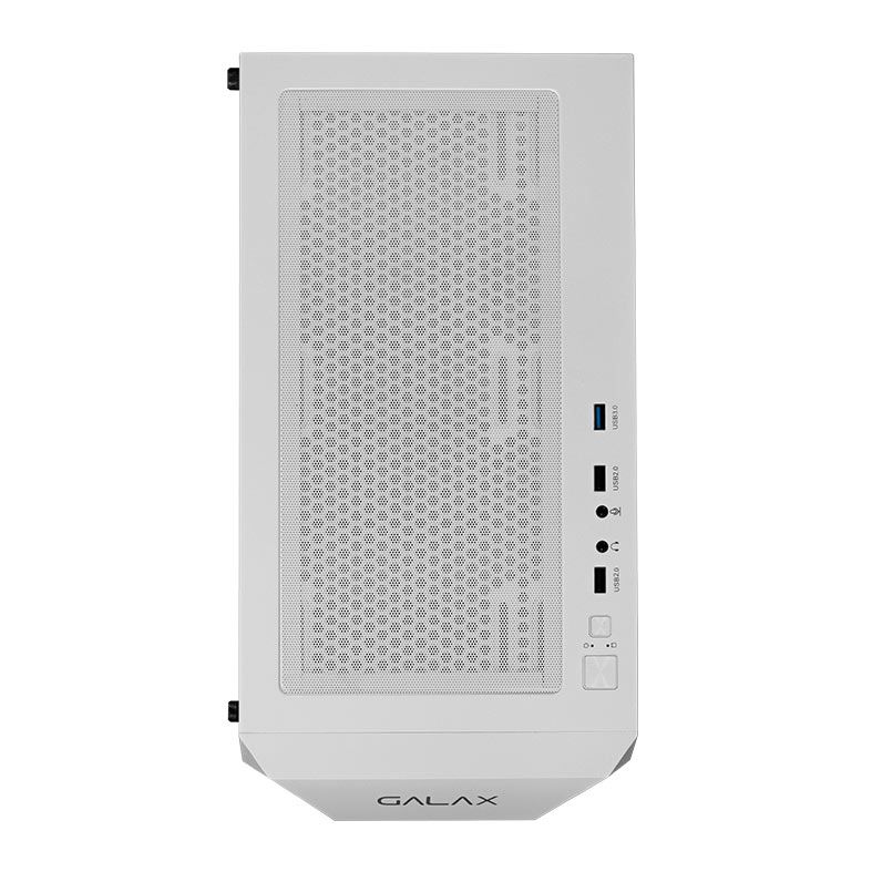 Gabinete Gamer Galax Revolution-05, Mid-Tower, Lateral de Vidro, Com 4 Fans, Branco, CGG5ANWA4B0