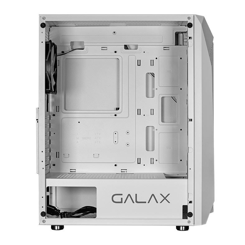 Gabinete Gamer Galax Revolution-05, Mid-Tower, Lateral de Vidro, Com 4 Fans, Branco, CGG5ANWA4B0