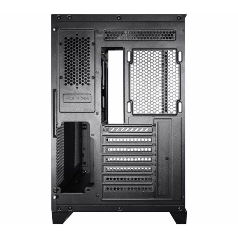 Gabinete Gamer K-MEX CG-xxR4, Mid-Tower, Lateral Vidro, Preto, CGP2R4H001CB0X