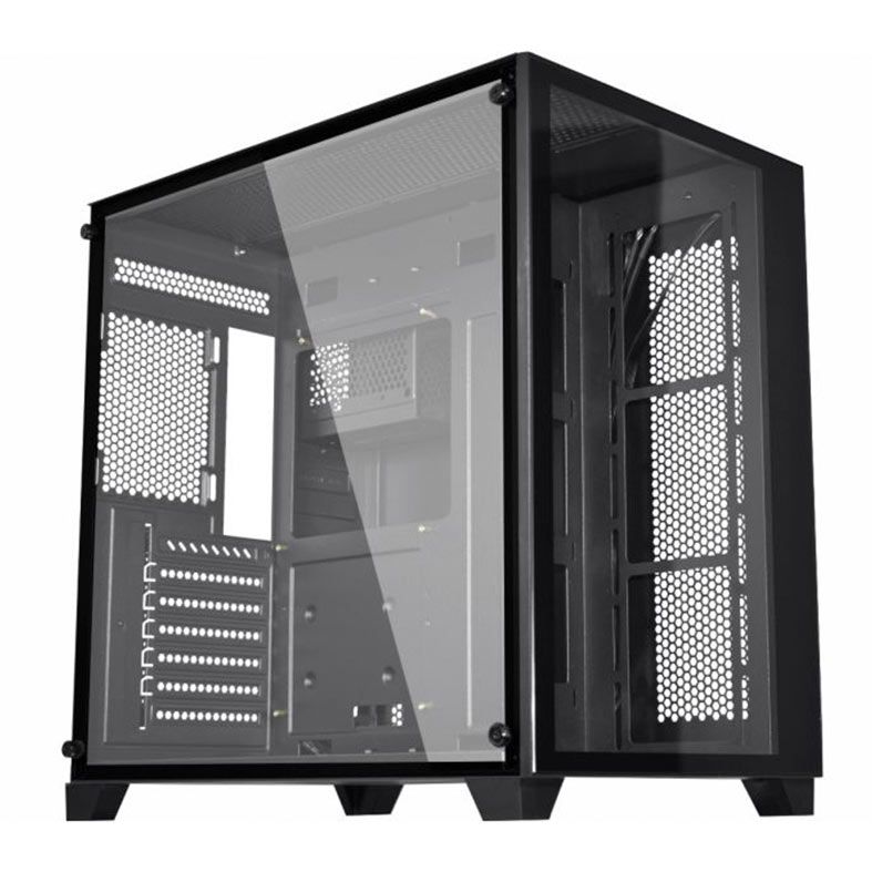 Gabinete Gamer K-MEX CG-xxR4, Mid-Tower, Lateral Vidro, Preto, CGP2R4H001CB0X