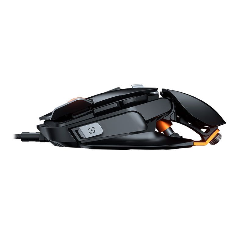 Mouse Gamer Cougar Dualblader, 16000DPI, 12 Botoes, Preto, CGR-800M