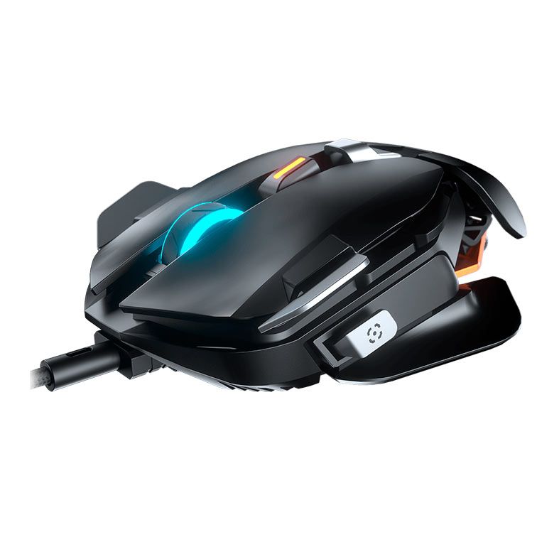 Mouse Gamer Cougar Dualblader, 16000DPI, 12 Botoes, Preto, CGR-800M