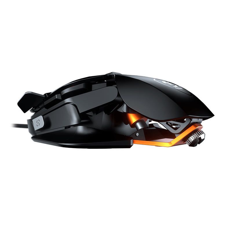 Mouse Gamer Cougar Dualblader, 16000DPI, 12 Botoes, Preto, CGR-800M