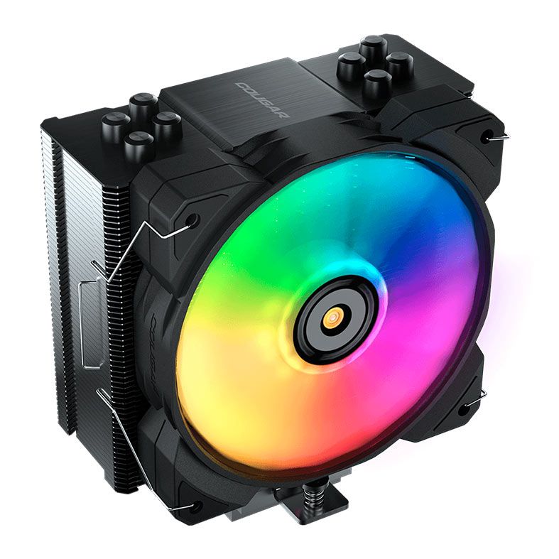 Cooler Para Processador Cougar Forza 50 ARGB, 120mm, Preto, CGR-FZA50-ARGB