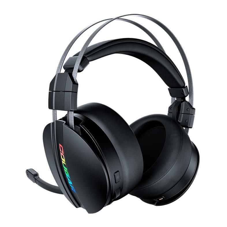 Headset Gamer Cougar Omnes Essential, RGB, Drivers 53mm, Preto, CGR-G53B-500WH