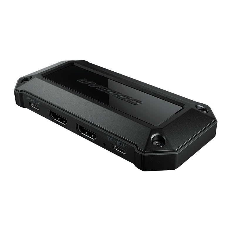 Docking Station Cougar DH07, 2x HDMI, 2x USB-A, 1x USB-C, Leitor de Cartao SD, Preto, CGR-K751-4K302B-01