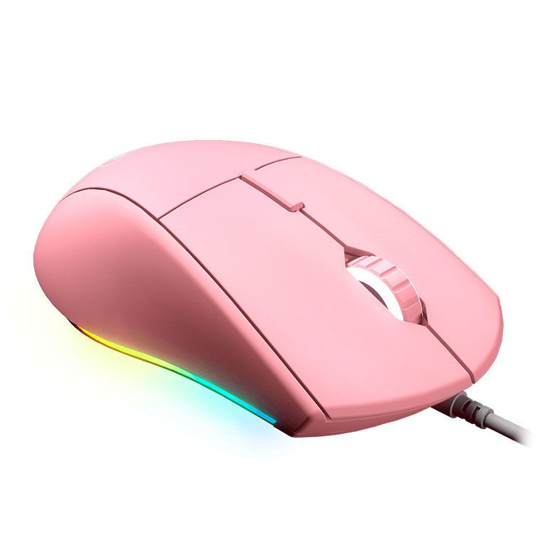 Mouse Gamer Cougar Minos XT RGB Rosa 4000DPI, CGR-MINOS XT 2