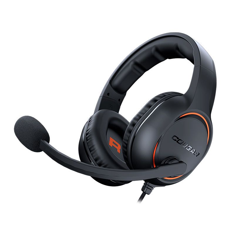 Headset Gamer Cougar HX330, Drivers 50mm, Preto, CGR-P50O-250