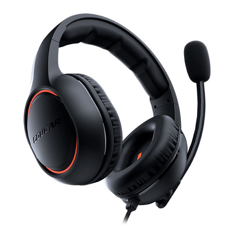 Headset Gamer Cougar HX330, Drivers 50mm, Preto, CGR-P50O-250