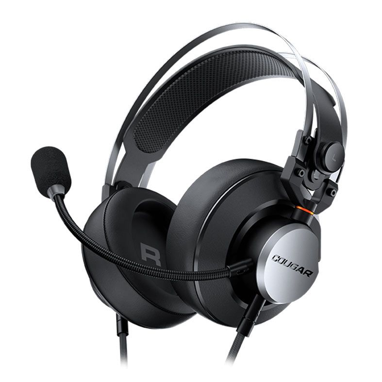 Headset Gamer Cougar VM410 Iron, Drivers 53mm, Preto, CGR-P53N-550