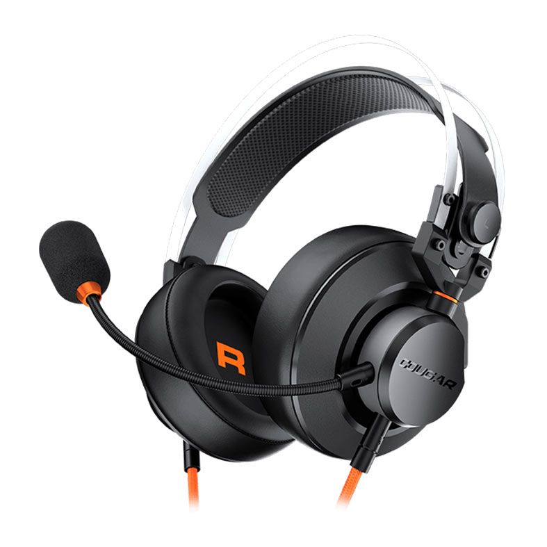 Headset Gamer Cougar VM410 Tournament, Drivers 53mm, Preto, CGR-P53O-550
