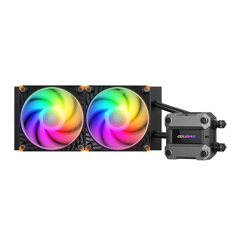Water Cooler Cougar Poseidon Ultra 240, ARGB, 240mm, Preto, CGR-PSDUTRGB-B-240
