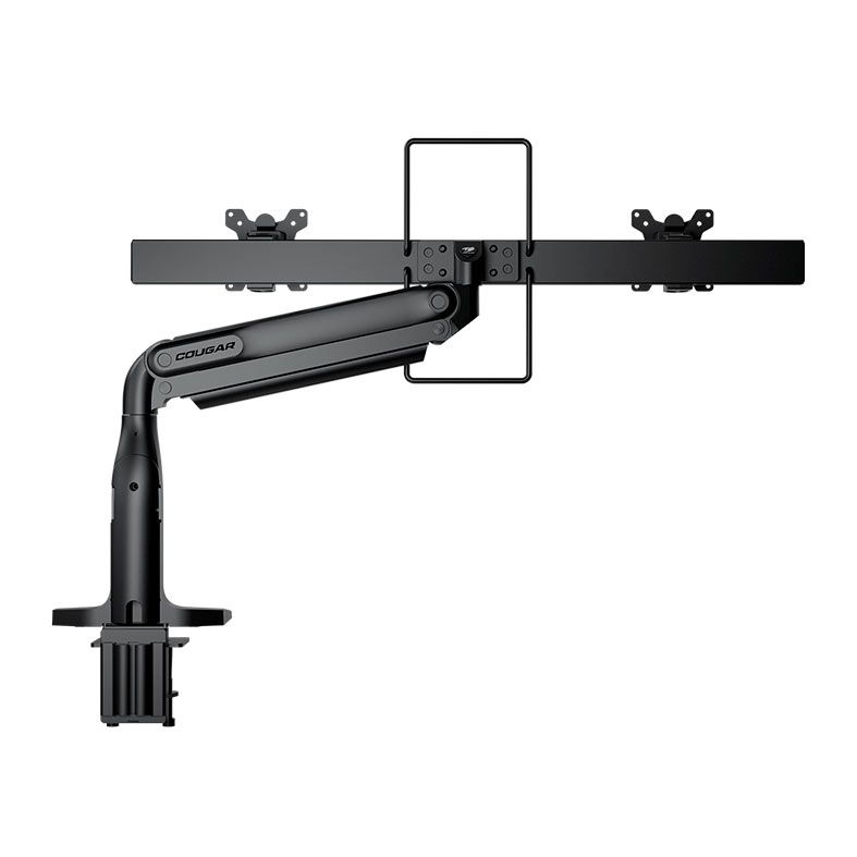 Suporte Articulado Para 2 Monitores Cougar DUO35, Ate 35 Pol, Preto, CGR-SDA-SB-01