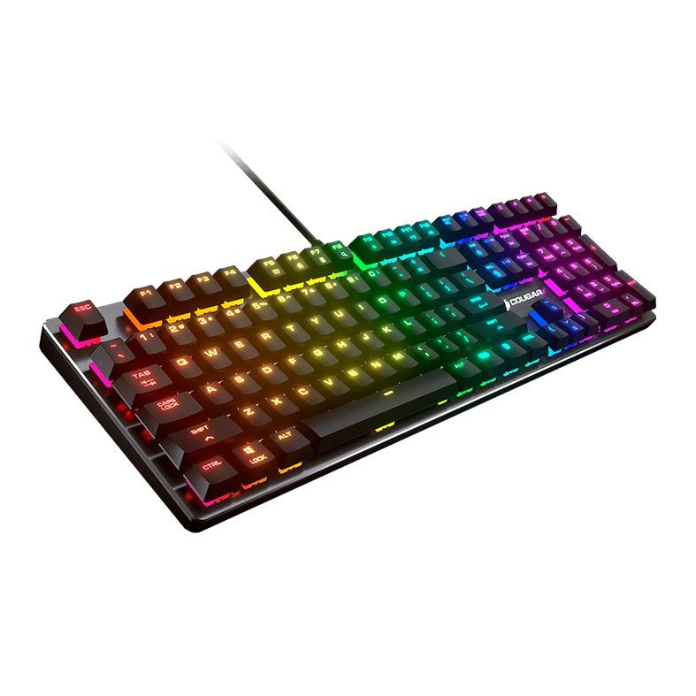 Teclado Mecanico Cougar Vantar MX RGB Switch Vermelho US, CGR-VANTAR MX