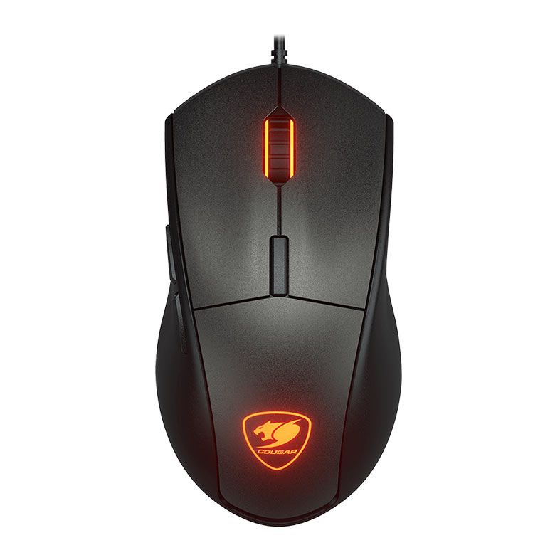 Mouse Gamer Cougar Minos EX, RGB, 6400DPI, 6 Botoes, Preto, CGR-WOMB-MEX