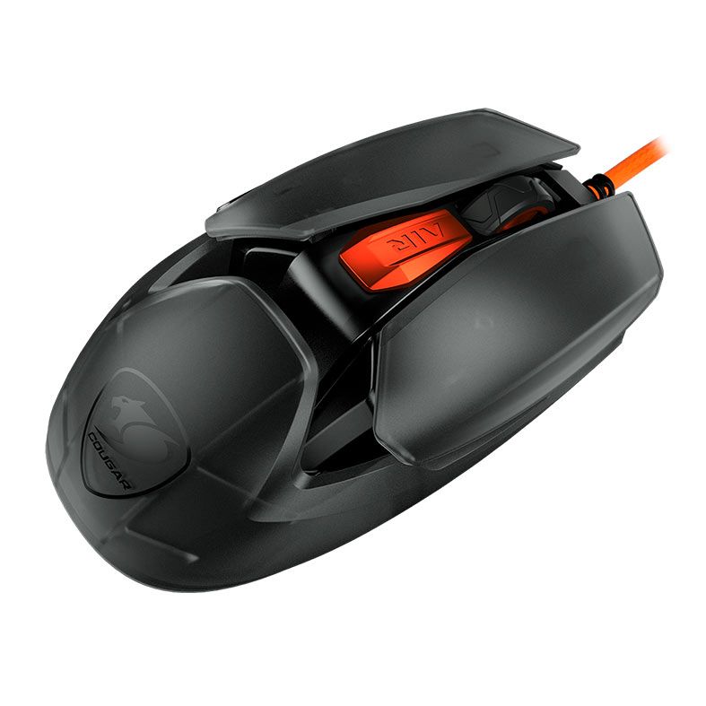 Mouse Gamer Cougar Airblader Tournament, 20000DPI, 6 Botoes, Preto, CGR-WONB-M487