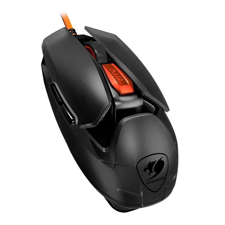 Mouse Gamer Cougar Airblader Tournament, 20000DPI, 6 Botoes, Preto, CGR-WONB-M487