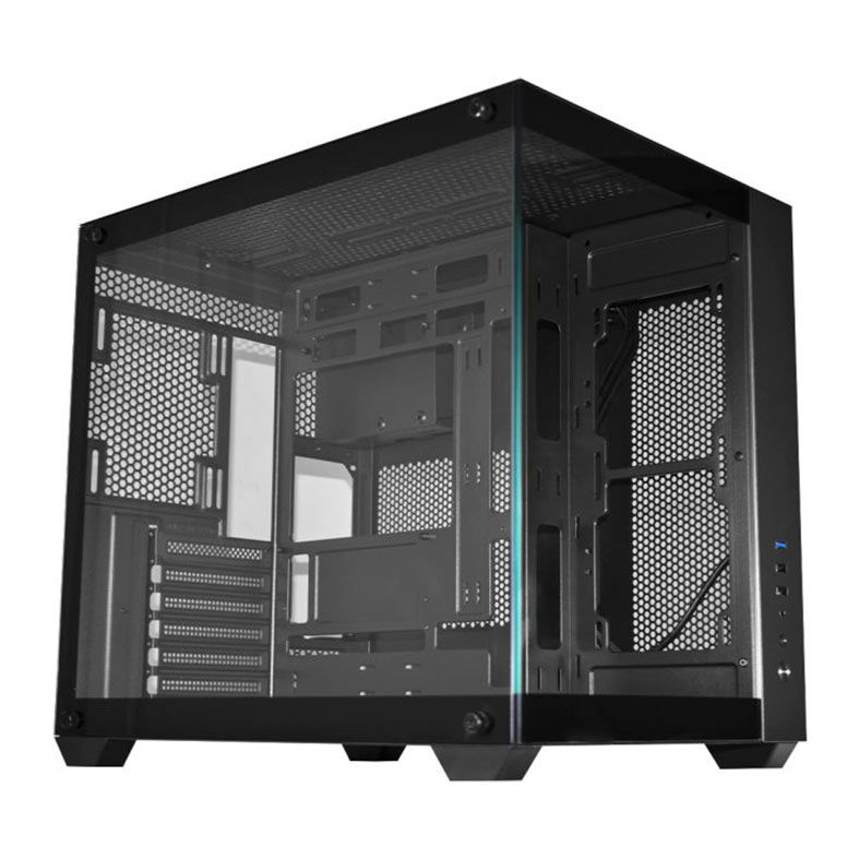 Gabinete Gamer K-MEX CG-SYH6 Aquario Hammerhead Shark, Mid-Tower, Lateral De Vidro, Preto, CGSYH6RH001CB0X