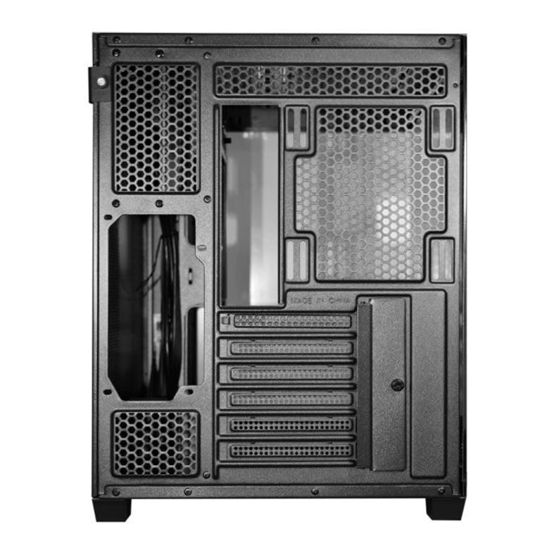 Gabinete Gamer K-MEX CG-SYH6 Aquario Hammerhead Shark, Mid-Tower, Lateral De Vidro, Preto, CGSYH6RH001CB0X