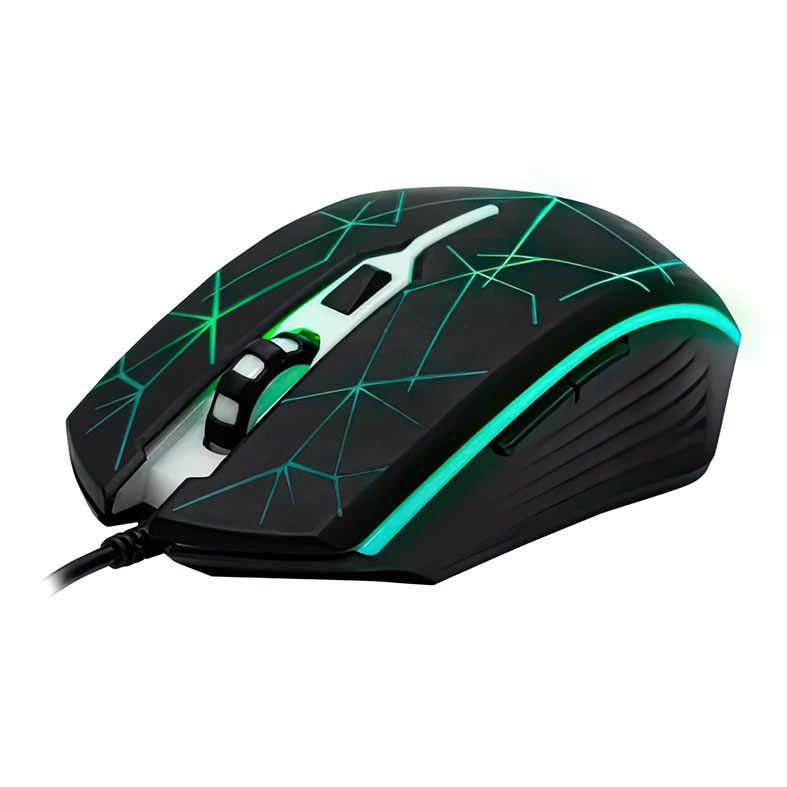 Combo Gamer ELG VIPER, ABNT2, 3200DPI, Led 7 cores, Preto, CGVR21