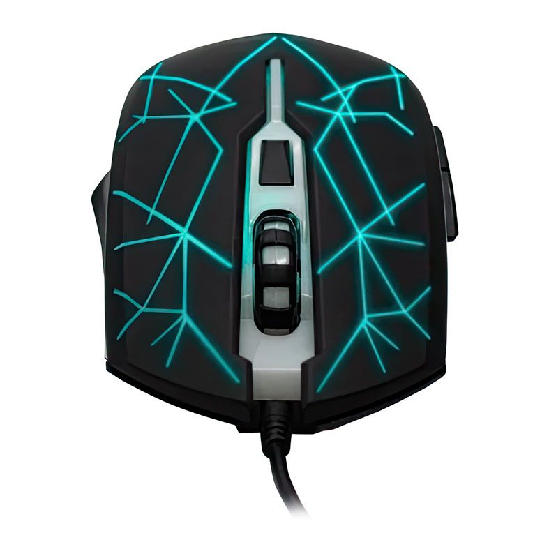 Combo Gamer ELG VIPER, ABNT2, 3200DPI, Led 7 cores, Preto, CGVR21