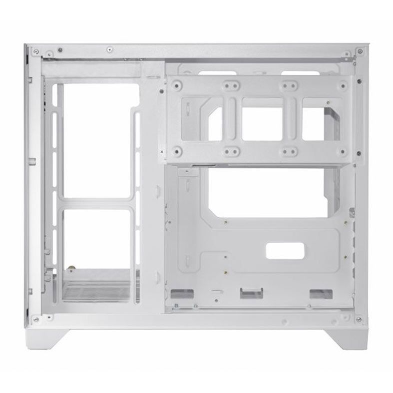 Gabinete Gamer K-MEX CG-xx2A, RGB, Mid-Tower, Lateral de Vidro, Branco, CGW12ARH001CB0X