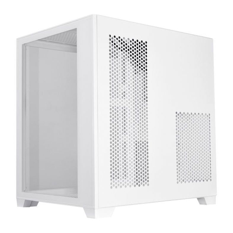 Gabinete Gamer K-MEX CG-xx3A, Mid-Tower, Lateral Vidro, Branco, CGW13ARH001CB0X