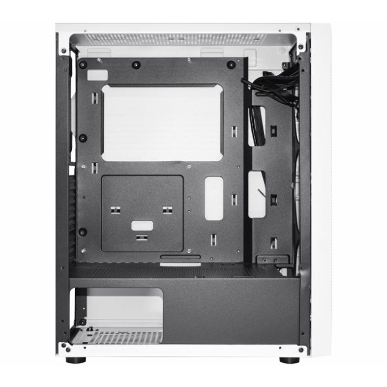 Gabinete Gamer K-MEX CG-xxA9, RGB, Mid-Tower, Lateral de Vidro, Branco, CGW1A9RH0010B0X