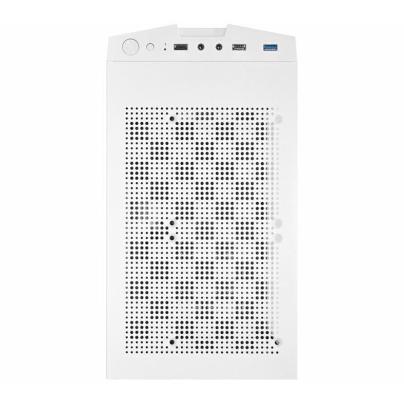 Gabinete Gamer K-MEX CG-xxA9, RGB, Mid-Tower, Lateral de Vidro, Branco, CGW1A9RH0010B0X