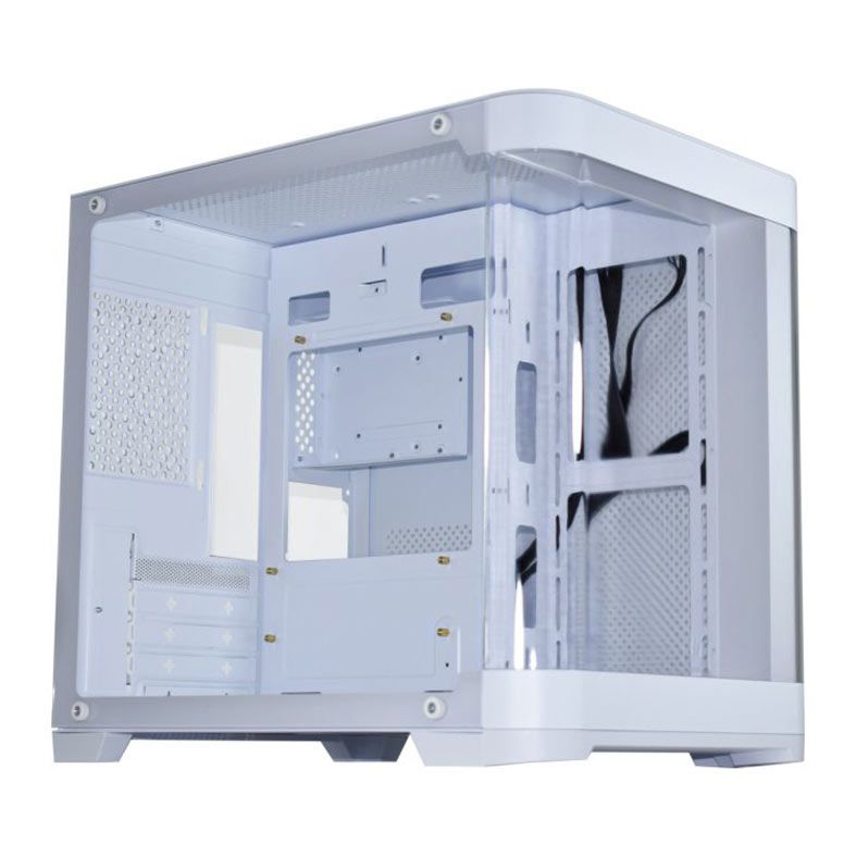 Gabinete Gamer K-Mex CG-W1AG, Mid-Tower, Lateral de Vidro, Branco, CGW1AGRH002CB0X