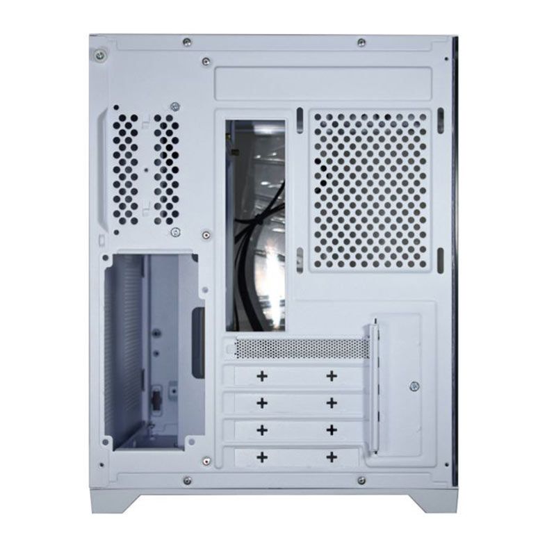 Gabinete Gamer K-Mex CG-W1AG, Mid-Tower, Lateral de Vidro, Branco, CGW1AGRH002CB0X
