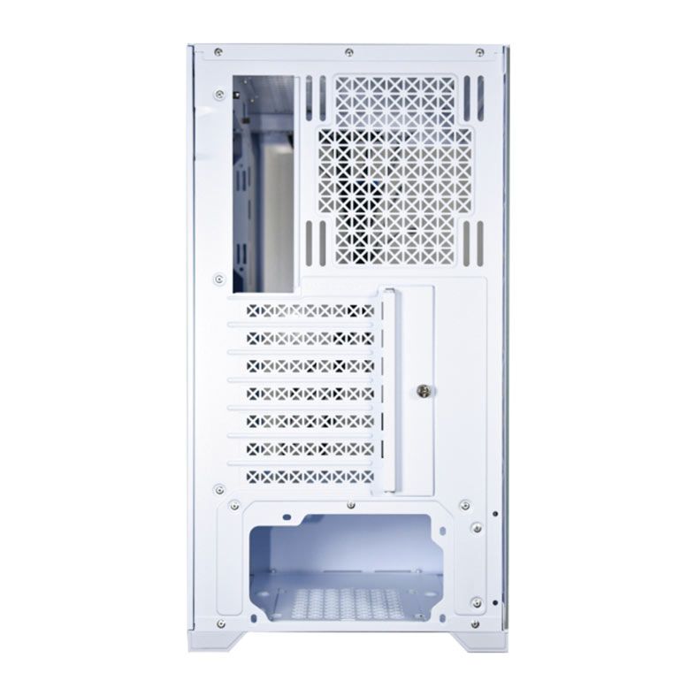 Gabinete Gamer K-MEX CG-xxG4, Mid-Tower, Lateral de Vidro, Branco, CGW1G4RH0010B0X