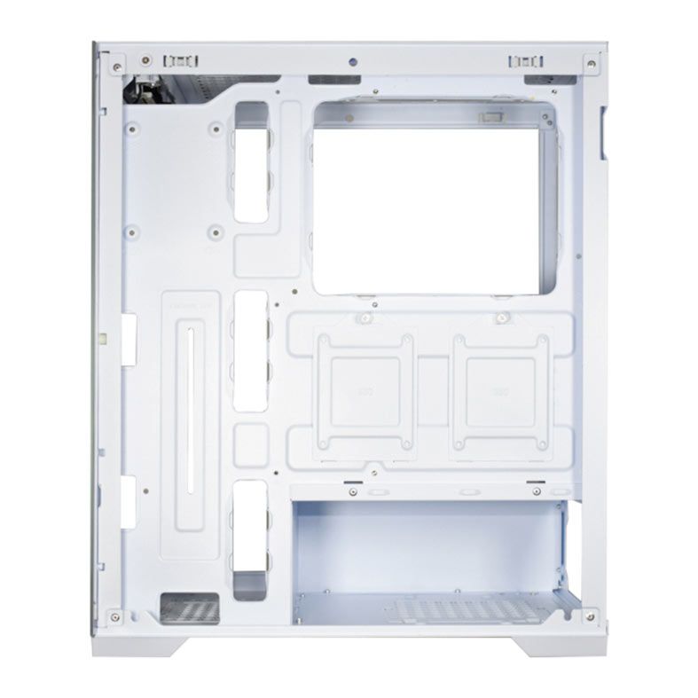 Gabinete Gamer K-MEX CG-xxG4, Mid-Tower, Lateral de Vidro, Branco, CGW1G4RH0010B0X